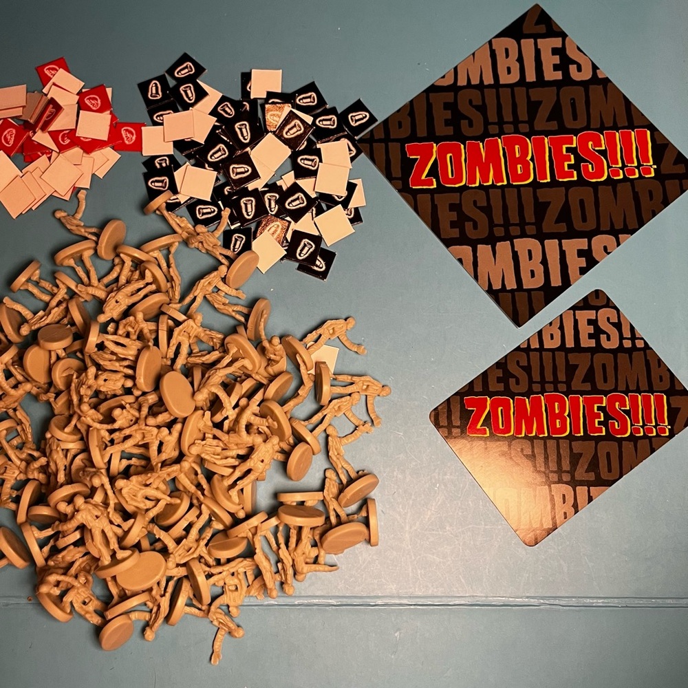 Twilight Creations’ Zombies!!! Board Game Extras! 99 Zombies +tokens and blanks